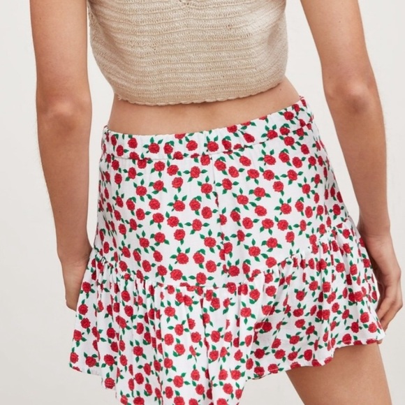 Zara rose printed skort - Picture 3 of 6